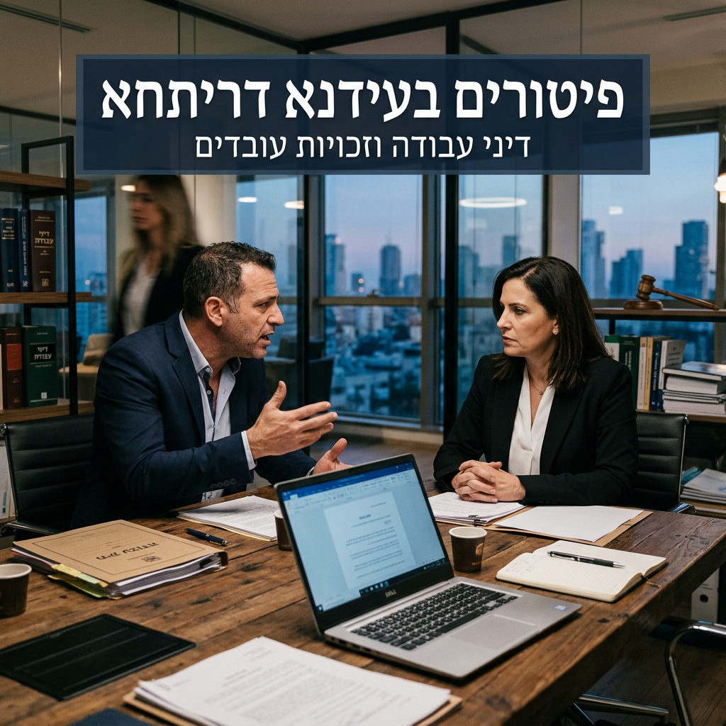 פיטורים בעידנא דריתחא