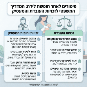 פיטורים לאחר חופשת לידה